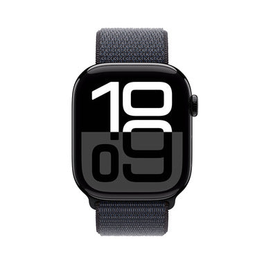 WATCH SERIES 10 GPS 46MM CASSA IN ALLUMINIO JET BLACK CON SPORT LOOP