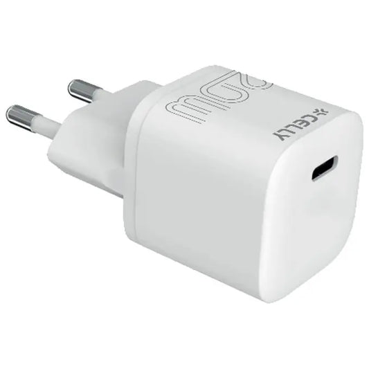 Celly Caricatore Usb-C 20W